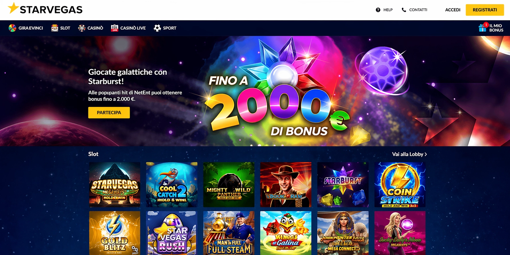 Starvegas casino non AAMS – efficienza svizzera per italiani 2026
