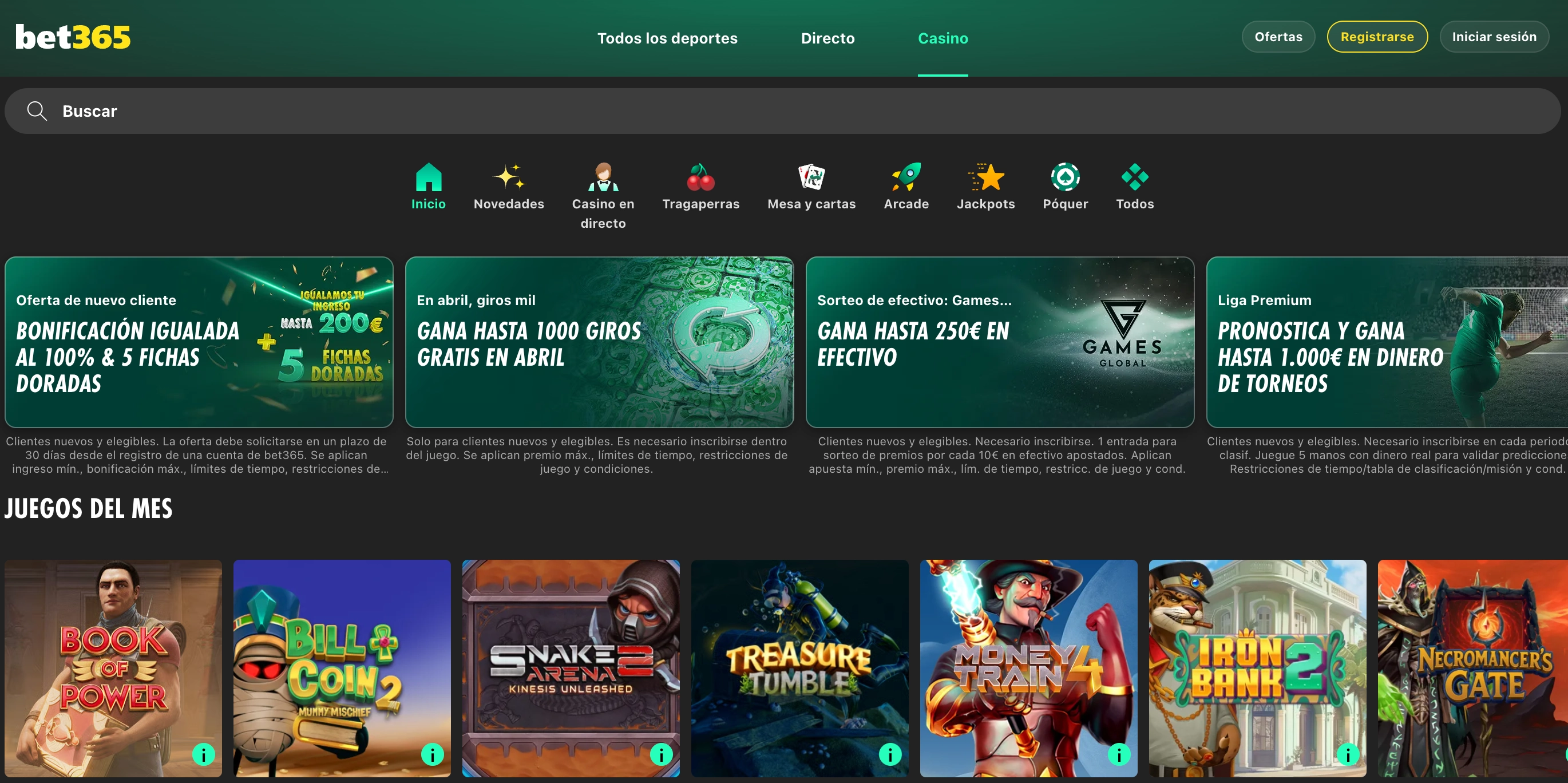 Bet365 migliori casino non AAMS – live esclusivo e RTP elevato 2026